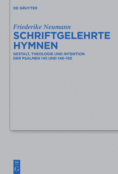 Die Studie untersucht Ps 145 sowie das kleine Hallel (Ps 146-150) und eröffnet einen neuen Blick auf den Schluss des Psalters. Sie bietet eine ausführliche Analyse der Einzelpsalmen und zeigt so erstmals umfassend den intertextuellen Charakter dieser Psalmen auf. Dabei erweisen sich diese Schlusspsalmen als hochreflektierte theologische Texte, die anhand zahlreicher Textbezüge die alttestamentliche Schrifttradition bedenken und in die Redeweise des Hymnus transformieren. In diesen Psalmen begegnen sich die Phänomene „Hymnus“ und „Schriftauslegung“. Ps 145 und 146-150 sind darum als schriftgelehrte Hymnen zu bezeichnen, in denen schriftgelehrte Theologie als Gotteslob formuliert wird. Darüber hinaus geht die Arbeit der Entstehung dieser Psalmengruppe nach und entwickelt die redaktionsgeschichtliche These eines sukzessiven Wachstums innerhalb des kleinen Hallels. Die untersuchten Psalmen erweisen sich je als Einzeltexte, die immer neu einen Abschluss des Psalters gebildet haben. Die Arbeit leistet somit auf mehrfache Weise einen wichtigen Beitrag für die moderne Psalmenforschung.