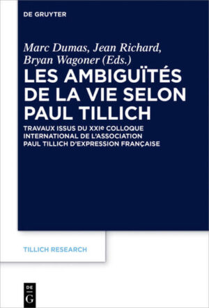 On the occasion of the 50th anniversary of the death of Paul Tillich, the French-speaking Association held a symposium on the ambiguities of life. Of the ambiguity that runs throughout the Tillichian corpus, three main areas were analyzed: politics, morality and religion. We regularly denounce political power, moral legalism and religious fanaticism. These ambiguities are subject to criticism and spiritual overcoming by the "spiritual presence".