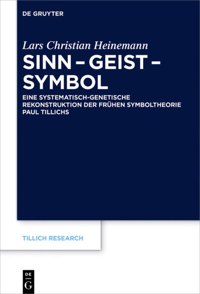 "Das Symbol ist die Sprache der Religion."-Dieser Gedanke markiert das Zentrum der Religionstheorie Paul Tillichs. Die frühe Konzeption des religiösen Symbols fokussiert dabei den Ertrag paradoxtheologischer, sinntheoretischer und geistphilosophischer Reflexion. Vor deren Hintergrund kann Tillich Symbole als allein adäquate Ausdrucksgestalt einer das religiöse Bewusstsein definierenden, in sich unendlichen Transzendierungsbewegung begreiflich machen. Seine Symboltheorie repräsentiert im interdisziplinären Diskurs 'Metapher-Symbol-Zeichen-Begriff' eine genuin theologische und religionsphilosophische Position von bleibender Bedeutung. Im Ausgang von Tillichs Frühschriften vor dem Ersten Weltkrieg rekonstruiert Lars Heinemann zunächst den Paradoxgedanken als Vorläuferfigur des späteren Symbolbegriffs. Vor dem Hintergrund der beiden kategorialen Rahmentheorien der 1920er Jahre-des Sinns und des Geistes-wird schließlich der Symbolgedanke selbst nach seinen wesentlichen Theoriedimensionen hin entfaltet. Die Arbeit leistet auf Grundlage der erheblich verbesserten Quellenlage des frühen und mittleren Werkes einen wichtigen Beitrag zur Erschließung von Tillichs Sinn-, Geist- und Symbolverständnis. Sie zeigt dabei, u.a. mit Blick auf die Rezeption Ernst Cassirers und semiotischer Entwürfe, die Bedeutung seines Symbolbegriffs für gegenwärtige Fragestellungen der Systematischen und Praktischen Theologie.