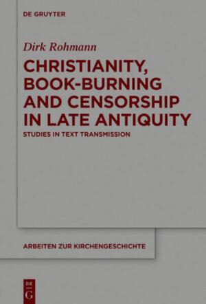 It is estimated that only a small fraction, less than 1 per cent, of ancient literature has survived to the present day. The role of Christian authorities in the active suppression and destruction of books in Late Antiquity has received surprisingly little sustained consideration by academics. In an approach that presents evidence for the role played by Christian institutions, writers and saints, this book analyses a broad range of literary and legal sources, some of which have hitherto been little studied. Paying special attention to the problem of which genres and book types were likely to be targeted, the author argues that in addition to heretical, magical, astrological and anti-Christian books, other less obviously subversive categories of literature were also vulnerable to destruction, censorship or suppression through prohibition of the copying of manuscripts. These include texts from materialistic philosophical traditions, texts which were to become the basis for modern philosophy and science. This book examines how Christian authorities, theologians and ideologues suppressed ancient texts and associated ideas at a time of fundamental transformation in the late classical world.