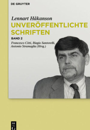 Lennart Håkanson: Unveröffentlichte Schriften: Kommentar zu Seneca Maior