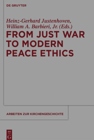 This book rewrites the history of Christian peace ethics. Christian reflection on reducing violence or overcoming war has roots in ancient Roman philosophy and eventually grew to influence modern international law. This historical overview begins with Cicero, the source of Christian authors like Augustine and Thomas Aquinas. It is highly debatable whether Augustine had a systematic interest in just war or whether his writings were used to develop a systematic just war teaching only by the later tradition. May Christians justifiably use force to overcome disorder and achieve peace? The book traces the classical debate from Thomas Aquinas to early modern-age thinkers like Vitoria, Suarez, Martin Luther, Hugo Grotius and Immanuel Kant. It highlights the diversity of the approaches of theologians, philosophers and lawyers. Modern cosmopolitianism and international law-thinking, it shows, are rooted in the Spanish Scholastics, where Grotius and Kant each found the inspiration to inaugurate a modern peace ethic. In the 20th century the tradition has taken aim not only at reducing violence and overcoming war but at developing a constructive ethic of peace building, as is reflected in Pope John Paul II’s teaching.