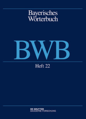 Bayerisches Wörterbuch (BWB): Bund  Dacher | Bundesamt für magische Wesen