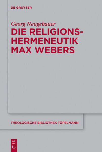 Die Untersuchung interpretiert Max Webers Religionssoziologie vor dem Hintergrund seiner Theorie des Handlungsverstehens. Im Mittelpunkt stehen dabei die "Religiösen Gemeinschaften". Um die handlungs- und verstehenstheoretischen Grundlagen dieses unvollendet gebliebenen Werks bestimmen zu können, setzt sich das erste Kapitel mit Webers "Wissenschaftslehre" auseinander und rekonstruiert die darin entwickelten Begriffe des Handelns und der Deutung unter Berücksichtigung der zeitgenössischen Diskussionslage. Im zweiten Kapitel wird der Einfluss der Religionsforschung auf die Begriffsbildung der "Religiösen Gemeinschaften" spezifiziert, was zum einen das protestantische Erbe der Religionssoziologie Webers zutage fördert und zum anderen den religionswissenschaftlichen Anteil zentraler religionssoziologischer Begriffe insgesamt markiert. Diese werden dann im letzten Kapitel auf ihr idealtypisches Gepräge und ihre handlungstheoretischen Elemente hin analysiert. Auf diesem Wege gelingt es, den in werkbiographischer und systematischer Hinsicht ausgesprochen weitreichenden wechselseitigen Begründungszusammenhang von Webers methodologischen und religionssoziologischen Schriften offen zu legen.