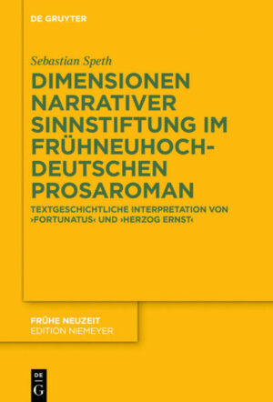 Dimensionen narrativer Sinnstiftung im frühneuhochdeutschen Prosaroman | Bundesamt für magische Wesen