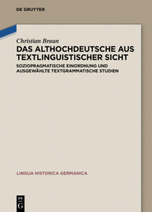 Das Althochdeutsche aus textlinguistischer Sicht | Bundesamt für magische Wesen