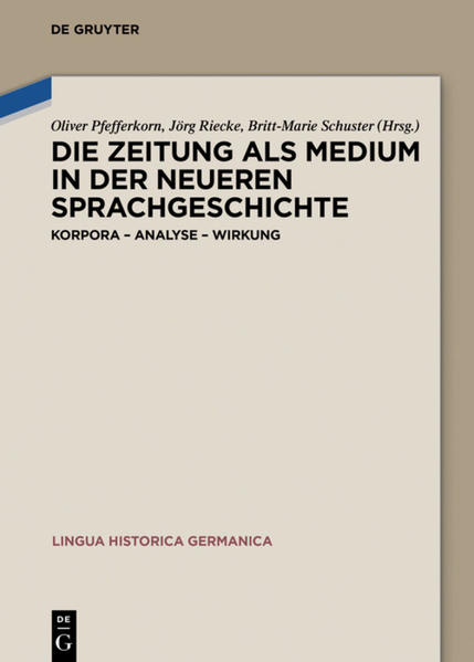 Die Zeitung als Medium in der neueren Sprachgeschichte | Bundesamt für magische Wesen