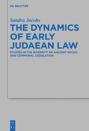 This collection of essays explores aspects of civil and criminal law in ancient Judaea. Whereas the majority of studies on Judaean law focus on biblical law codes (and, therefore, on laws related to sacrifice, cultic purity, and personal piety) this volume focus on laws related to the social and economic dealings of Judaeans in the Neo-Babylonian, Persian, and Greco-Roman periods and on the contribution of epigraphic and archival sources and to the study of this material.