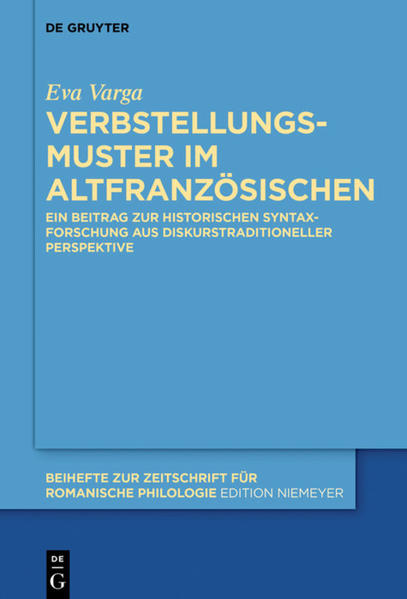 Verbstellungsmuster im Altfranzösischen | Bundesamt für magische Wesen