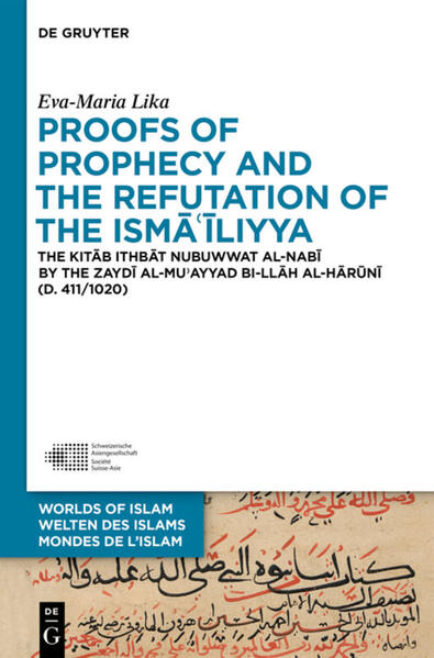 Al-Mu'ayyad bi-llah al-Haruni (d. 411/1020) was a representative of the intellectual center of the Zaydiyya in Northern Iran and a student of the leading Muʿtazilite theologians of the time. In his Kitab Ithbat nubuwwat al-nabi he presents a proof of prophecy of Muḥammad and a refutation of the Isma'ilyya.The present volume explores the historical and intellectual context of the oeuvre and includes a partial critical edition of the text.