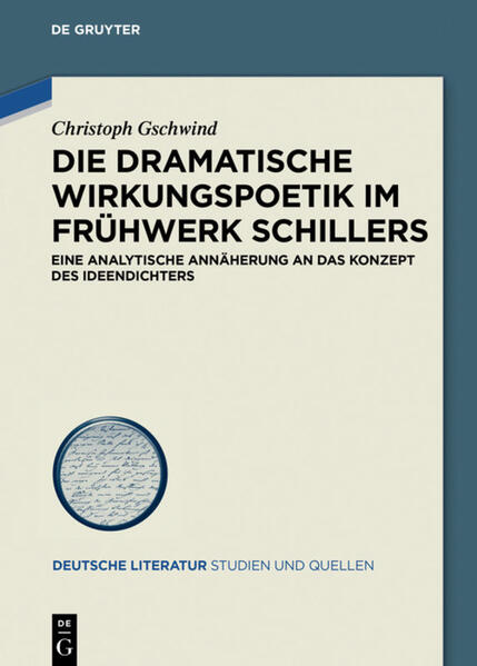 Die dramatische Wirkungspoetik im Frühwerk Schillers | Bundesamt für magische Wesen