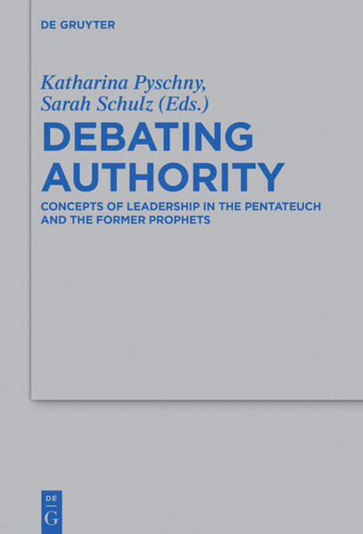 Human leadership is a multifaceted topic in the Hebrew Bible. This holds true not only for the final form of the texts, but also for their literary history. A large range of distributions emerges from the successive sharpening or modification of different aspects of leadership. While some of them are combined to a complex figuration of leadership, others remain reserved for certain individuals. Furthermore, it can be considered a consensus within the scholarly debate, that concepts of leadership have a certain connection to the history of ancient Israel which is, though, hard to ascertain. Up to now, all these aspects of (human) leadership have been treated in a rather isolated manner. Against this background,the volume focuses on the different concepts of leadership in the Pentateuch and the Former Prophets. Concepts like "priest", "prophet", "judge", and "king" are examined in a literary, (religious-/tradition-) historical and theological perspective. Hence, the volume contributes to biblical theology and sheds new light on the redaction/reception history of the Pentateuch and the Former Prophets. Not least, it provides valuable insights into the history of religious and/or political “authorities” in Israel and Early Judaism(s).