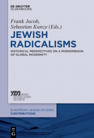 Jewish radical thoughts and actions can be described in a variety of terms and dimensions. Often, there is a connection implied between left-wing ideas and activists as well as their radicalism. This volume surveys Jewish radicalisms and present different approaches on this global historical phenomenon which are conceptualised as three different phenomena: Cultural, political and religious radicalism. The volume is focussed on the 20th century and tries to grasp the manifold Ideas of Jewish radicalism and, thereby, wants to open up the discussion on this category. This discussion is needed not only within Jewish Studies to engage with this topic and broaden our understanding of Jewish Radicalism as well as to form a useful applicable category. This volume is to be understood as a call for and a contribution to this debate.