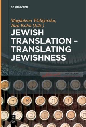 This interdisciplinary volume looks at one of the central cultural practices within the Jewish experience: translation. With contributions from literary and cultural scholars, historians, and scholars of religion, the book considers different aspects of Jewish translation, starting from the early translations of the Torah, to the modern Jewish experience of migration, state-building and life in the Diaspora. The volume addresses the question of how Jews have used translation to pursue different cultural and political agendas, such as Jewish nationalism, the development of Yiddish as a literary language, and the collection of Holocaust testimonies. It also addresses how non-Jews have translated elements of the Judaic tradition to create an image of the Other. Covering a wide span of contexts, including religion, literature, photography, music and folk practices, and featuring an interview section with authors and translators, the volume will be of interest not only to scholars of Jewish studies, translation and cultural studies, but also a wider interested audience.