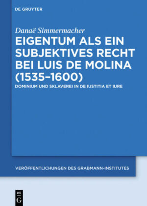 Der spanische Jesuit Luis de Molina (1535-1600) zählt zu den wichtigsten Autoren der "Schule von Salamanca". Die Autorin untersucht erstmalig den Zusammenhang von rechtsmetaphysischen und rechtspraktischen Fragestellungen bei Molina. Durch die Verknüpfung seiner Willensmetaphysik ("Concordia", 1588) und Rechtslehre ("De Iustitia et Iure", 1593-1609) wird anhand der Sklavenproblematik die Interpretation des subjektiven Rechts avant la lettre begründet. Im Zentrum der Untersuchung stehen die Grundbegriffe Ius (Recht) und Dominium (Eigentum, Herrschaft). Molina benennt in "De Iustitia et Iure" explizit ein "ius qua homo et qua proximo" und spricht auch Sklaven das Dominium zu, da sie durch die Sklaverei nicht ihre Willensfreiheit verlieren. Sklaven nehmen in Molinas Konzept damit einen sensiblen Sonderstatus zwischen Rechtssubjekt und Rechtsobjekt ein. Die Rechte "qua homo" dürfen deshalb nicht mit den Menschenrechten verwechselt werden, doch Molina begründet so, welche Elementarrechte jemandem zukommen, der grundsätzlich als Träger von Rechten anerkannt wird.