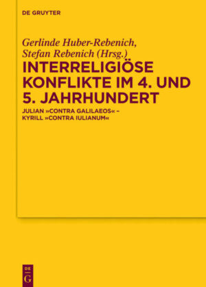 In diesem Band werden die interreligiösen Konflikte des 4. und 5. Jh. ausgehend von der Replik Contra Iulianum des Patriarchen von Alexandria, Kyrill auf die antichristliche Schrift Contra Galilaeos des letzten heidnischen Kaisers Julian in den Blick genommen. Ein Schwerpunkt liegt auf der Verortung beider Werke in ihrem zeitgenössischen Kontext, aber auch ihr ‚Nachleben‘ wird in Beiträgen zur Überlieferung und Rezeption beleuchtet.