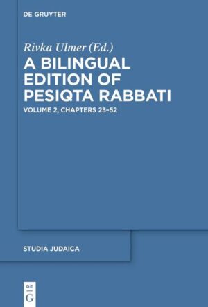 The present edition and translation of the rabbinic work Pesiqta Rabbati is a critical Hebrew edition, including a modern English translation on facing pages. Pesiqta Rabbati contains rabbinic homilies for Jewish holy days and special Sabbaths.
