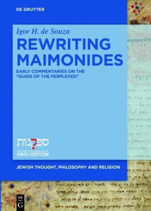 Maimonideanism, the intellectual culture inspired by Maimonides’ writings, has received much recent attention. Yet a central aspect of Maimonideanism has been overlooked: the formal reception of the Guide of the Perplexed through commentary. In Rewriting Maimonides, Igor H. De Souza offers a comprehensive analysis of six early philosophical commentaries, written in Italy, Spain, and France, by some of Maimonides’ most loyal followers. The early commentaries represent the most creative period of exegesis of the Guide. De Souza’s analysis dispels the notion that the tradition of commentary on the Guide is monolithic. Rather, De Souza’s study illuminates how each commentator offers distinctive readings. Challenging the hierarchy of text and commentary, Rewriting Maimonides studies commentaries on the Guide as texts in their own right. De Souza approaches the form of commentary as a multifaceted cultural practice. Employing historical, philosophical, and literary methods, this publication fills a lacuna in the history of the Guide through a global perspective on commentary.