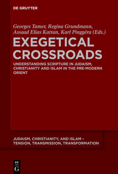 The art of interpreting Holy Scriptures flourished throughout the culturally heterogeneous pre-modern Orient among Jews, Christians and Muslims. Different ways of interpretation developed within each religion not without considering the others. How were the interactions and how productive were they for the further development of these traditions? Have there been blurred spaces of scholarly activity that transcended sectarian borders? What was the role played by mutual influences in profiling the own tradition against the others? These and other related questions are critically treated in the present volume.