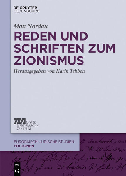 Max Nordau (1849-1923), Arzt, Schriftsteller und Kulturkritiker, geboren in Pest als Sohn des Rabbiners Gabriel Südfeld, begegnet Anfang der 90er Jahre Theodor Herzl, dessen Bemühungen um die Gründung eines Judenstaates er vorbehaltlos unterstützt. Rasch wird Nordau neben Herzl zu einer Führungsperson der Zionistischen Bewegung: Auf dem I. Zionistenkongress 1897 ist er einer der maßgeblichen Initiatoren des Basler Programms, das eine gesicherte Heimstätte für alle Juden fordert. Immer wieder tritt er als brillanter, oft provokativ agierender Redner auf und erweist sich, vielfach angefochten, als unerschrockener Vordenker, Kämpfer und Mahner auf dem Weg der Juden zu einem eigenen Staat. Mit den in diesem Band erstmals umfassend präsentierten und ausführlich kommentierten Reden und Schriften Nordaus wird die Grundlage geschaffen zu einer historiographischen Würdigung eines Zionisten der ersten Stunde.