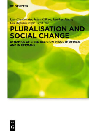 How can one describe the pluralisation of the religious realm, which is of such significance for processes of social change? How can it be done from an international perspective? The book sharpens the idea of religious pluralisation by elucidating it against the backdrop of specific religious phenomena and practices. Concepts and interpretations of religious praxis are correlated here in a way that has proven most fruitful in the field of Practical Theology. We take a closer look at twelve highly relevant topics that are formative for the practical-theological discourses in South Africa and Germany: poverty and wealth, education, transitional rites and passages, health, religious community formation and the future of the Church, beginning and end of life, transformation of the media, migration and interculturality, populism and radicalisation in religion and knowledge, processing of the past, communal living. Each topic will be introduced by one scholar from a certain country and commented on by another. The conversational procedure contributes to a contextual theology that understands theology essentially as dialogue. In all contributions pluralisation is the overarching topic. It shall be developed as a conception and theory respectively, both of which are not self-evident their theoretical implications must be explicitly unfolded.