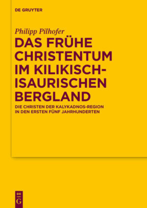 In dieser religionsgeographisch angelegten Studie werden die Spuren des frühen Christentums im kilikisch-isaurischen Bergland untersucht. Dabei wird eine bislang wenig beachtete Region ins Zentrum gerückt und auf Basis der kaiserzeitlichen und spätantiken epigraphischen, literarischen und archäologischen Zeugnisse erforscht. Ausgehend von den zahlreichen jüdischen Gemeinden entwickelten sich schon zur Zeit des Paulus die ersten christlichen Gemeinden. In späterer Zeit waren die vielen verschiedenen Märtyrerkulte in den einzelnen Städten von überragender Bedeutung für die Christianisierung der Landschaft. Neben vielen stark lokal verankerten Kulten erfuhren die Heilige Thekla und der Heilige Konon Verehrung in der ganzen Region und waren somit regionale Heilige. Ein dichtes Netz frühbyzantinischer Kirchenbauten, die zum Teil noch heute gut erhalten sind, belegt die umfassende Christianisierung des Gebietes. Unter dem aus Isaurien stammenden Kaiser Zenon wurden die regionalen Kulte in der östlichen Reichshälfte verbreitet. Die vorliegende Untersuchung der Kalykadnos-Region führt das Quellenmaterial zusammen und wertet es erstmals monographisch aus.