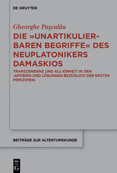 Die "unartikulierbaren Begriffe" des Neuplatonikers Damaskios | Bundesamt für magische Wesen