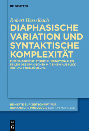 Diaphasische Variation und syntaktische Komplexität | Bundesamt für magische Wesen