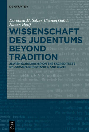 The scholarly study of the texts traditionally regarded as sacred in Judaism, Christianity, and Islam has been an important aspect of Wissenschaft des Judentums and was often conceptualized as part of Jewish theology. Featuring studies on Isaak Markus Jost's Jewish children's Bible, Samson Raphael Hirsch's complex position on the question whether or not the Hebrew Bible is to be understood within the context of the Ancient Orient, Isaac Mayer Wise's "The Origin of Christianity," Ignaz Goldziher’s Scholarship on the Qur'an, modern translators of the Qur'an into Hebrew, and the German translation of the Talmud, the volume attempts to shed light on some aspects of this phenomenon, which as a whole seems to have received few scholarly attention, and to contextualize it within the contemporary intellectual currents.