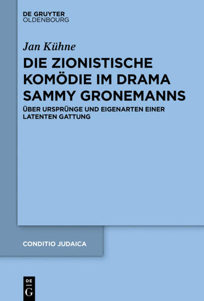 Das bislang erfolgreichste Drama in der Geschichte des israelischen Theaters ist Sammy Gronemanns biblische Komödie „Der Weise und der Narr“, das er in deutscher Sprache in Tel Aviv schrieb, wo es 1942 in hebräischer Sprache uraufgeführt wurde. In Israel und Deutschland geriet sein Autor jedoch in Vergessenheit. Gronemanns dramatisches Gesamtwerk wird nun in der vorliegenden Publikation erstmals umfassend gewürdigt. Zugrunde liegt dabei die These, dass in Gronemanns Dramen die Entstehung des von Theodor Herzl antizipierten „neujüdischen Lustspiels“ zu beobachten ist. Im Kontext von Gronemanns literarischem Oeuvre, dessen Rezeptionsgeschichte hier dokumentiert ist, wird seine Biographie um neue Archivfunde und Erkenntnisse insbesondere aus der palästinensisch-israelischen Schaffenszeit (1936-1952) korrigiert und erweitert. Im Fokus steht hierbei die Spannung zwischen Judentum und Zionismus, insbesondere der neu-hebräischen und deutsch-jüdischen Kultur, die nach seiner 1936 erfolgten Immigration als dramatischer Konflikt in seinen Texten aufbrach.