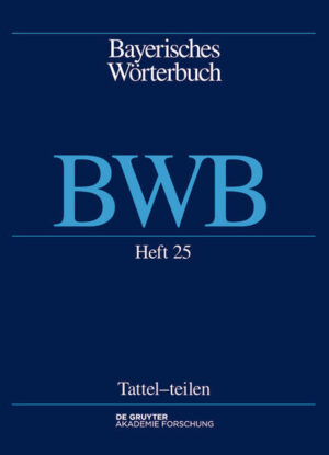 Bayerisches Wörterbuch (BWB): Tattel  [aus]teilen | Bundesamt für magische Wesen