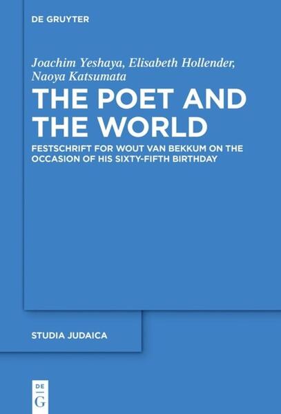 A collection of seventeen essays on pre-modern Hebrew poetry in honor of Wout van Bekkum. The articles in this volume all seek to examine how the religious, cultural, and social context in which the poet functioned impacted on and is visible, either explicitly or more elliptically, in their poetical oeuvre. For this purposes a broad understanding of "world" has been accepted, including both the natural world and the constructed one (society, culture, language) as well as the spiritual and emotional world. History, a pillar of the man-made constructed world, has been used to determine the boundaries: from Late Antiquity to the Middle Ages, and—in instances where the topic connects to older traditions—to Early Modern Judaism, i.e. pre-modern Hebrew (and Aramaic) poetry. The articles in this volume, in the breadth of their temporal and spatial range and their multiplicity of approaches and methodologies, highlight the richness of contemporary scholarship on Hebrew poetry. The volume invites the reader to engage with this astonishing body of poetry, while providing a glimpse into the world of the payṭanim, and the cultures and societies from which they drew their ininspiration and to which they made such important contributions.