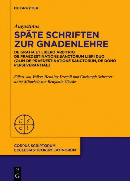 This volume includes the first critical edition of two of Augustine’s most important writings on the theology of grace, De gratia et libero arbitrio and De praedestinatione sanctorum libri duo. It also contains De dono perseverantiae, presented and edited as a second book in accordance with the extant manuscript. A detailed preface describes the historical tradition and explains the most important textual decisions.