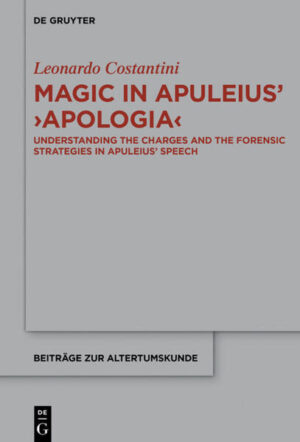 Despite the growing interest in Apuleius’ Apologia or Pro se de magia, a speech he delivered in AD 158/159 to defend himself against the charge of being a magus, the only comprehensive study on this speech and magic to date is that by Adam Abt (1908). The aim of this volume is to shed new light on the extent to which Apuleius’ speech reveals his own knowledge of magic, and on the implications of the dangerous allegations brought against Apuleius. By analysing the Apologia sequentially, the author does not only reassess Abt’s analysis but proposes a new reconstruction of the prosecution’s case, arguing that it is heavily distorted by Apuleius. Since ancient magic is the main topic of this speech, an extensive discussion of the topic is provided, offering a new semantic taxonomy of magus and its cognates. Finally, this volume also explores Apuleius’ forensic techniques and the Platonic ideology underpinning his speech. It is proposed that a Platonising reasoning distinguishing between higher and lower concepts lies at the core of Apuleius’ rhetorical strategy, and that Apuleius aims to charm the judge, the audience and, ultimately, his readers with the irresistible power of his arguments.