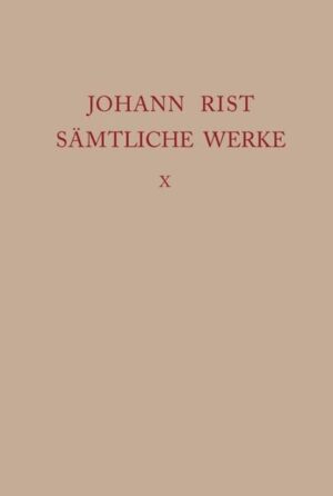 Johann Rist: Sämtliche Werke: Neuer Teutscher Parnass 1652 | Bundesamt für magische Wesen