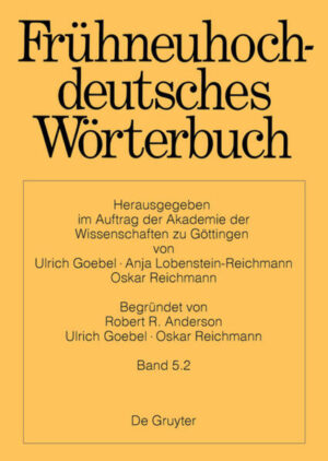 Frühneuhochdeutsches Wörterbuch: e ? ezwasser | Bundesamt für magische Wesen