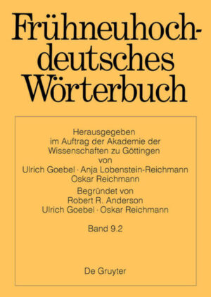 Frühneuhochdeutsches Wörterbuch: mat ? ozzek | Bundesamt für magische Wesen