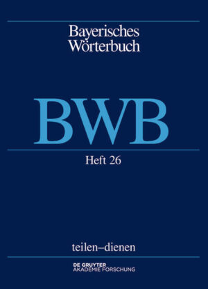 Bayerisches Wörterbuch (BWB): teilen  dienen | Bundesamt für magische Wesen
