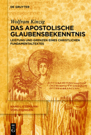 Die jüngste Forschung zeigt, welch große Bedeutung dem Apostolischen Glaubensbekenntnis für die Verbreitung des Christentums in Europa und für dessen theologische, liturgische und spirituelle Prägung zukommt. Gleichwohl hat es auch zu heftigen Kontroversen Anlass gegeben. Der Autor präsentiert neueste kirchengeschichtliche Erkenntnisse zu Ursprung, Entwicklung und Verbreitung des Apostolicums und fragt nach einem zeitgemäßen Umgang mit ihm.