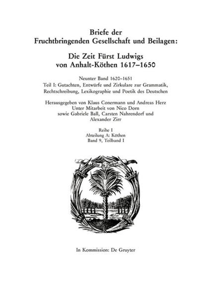 Die Deutsche Akademie des 17. Jahrhunderts - Fruchtbringende Gesellschaft....: 16201651 | Bundesamt für magische Wesen