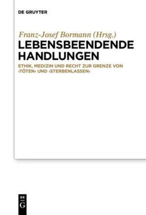 Der Begriff der ‚lebensbeendenden Handlungen‘ umfasst ein breites Spektrum von Praktiken, das von unstreitigen Tötungsdelikten bis hin zu verschiedenen Formen der medizinischen Therapiebegrenzung reicht. Die interdisziplinären Beiträge des vorliegenden Bandes versuchen, die ethisch und rechtlich entscheidende Grenze zwischen den Handlungstypen des ‚Tötens‘ und des ‚Sterbenlassens‘ genauer zu rekonstruieren, um die Handlungssicherheit klinischer Akteure zu erhöhen.