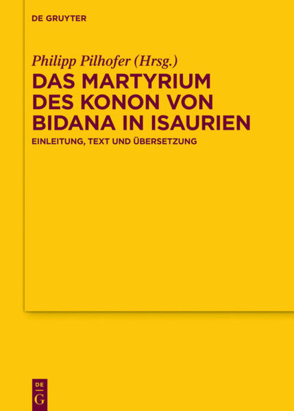 Konon von Bidana ist der Apostel der rauhen Landschaft Isaurien: Nachdem Paulus gescheitert ist, kommt das Evangelium Christi durch Konon, einen Dorfbewohner aus dem Taurosgebirge, der kaum Griechisch spricht, dafür aber die einheimische Sprache, zu den Bewohnern der Berge. Er befriedet die notorisch unruhige Region, indem er Dämonen austreibt. Von einem römischen Statthalter vor Gericht gezerrt, wird ihm als Christ unter Foltern der Prozeß gemacht-doch seine isaurischen Jünger greifen zu den Waffen und befreien den blutüberströmten Wundertäter von der Folterbank. So zumindest stellt es die spätantike griechische Märtyrervita Konons dar, die in diesem Band ediert, übersetzt und eingeleitet wird. Auch wenn Konon also nicht als Märtyrer starb, breitete sich sein Kult zunächst in Kleinasien und dann im weiteren Mittelmeerraum aus