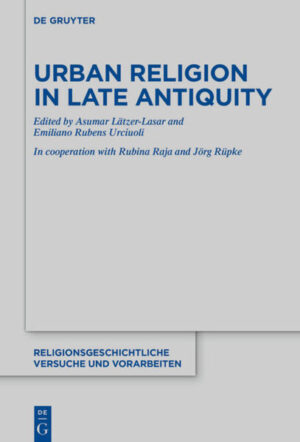 Urban Religion is an emerging research field cutting across various social science disciplines, all of them dealing with “lived religion” in contemporary and (mainly) global cities. It describes the reciprocal formation and mutual influence of religion and urbanity in both their material and ideational dimensions. However, this approach, if duly historicized, can be also fruitfully applied to antiquity. Aim of the volume is the analysis of the entanglement of religious communication and city life during an arc of time that is characterised by dramatic and even contradicting developments. Bringing together textual analyses and archaelogical case studies in a comparative perspective, the volume zooms in on the historical context of the advanced imperial and late antique Mediterranean space (2nd-8th centuries CE).