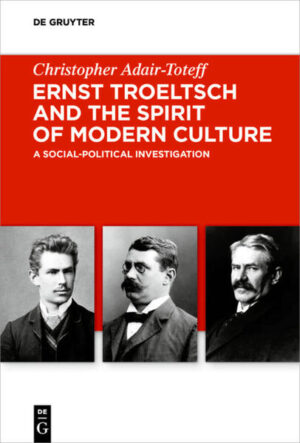 Ernst Troeltsch was a theologian and sociologist but he was also a philosopher of culture. He was concerned with the "spirit of the modern world" throughout most of his academic life and chose to investigate a number of critical issues which he believed were especially problematic for the modern world. This book is an exploration of many of the key issues. It begins with an explanation of what Troeltsch believed the "spirit of the modern world" to be and then to explaining the debt that Troeltsch owed to Friedrich Schleiermacher for an understanding of the modern world. Chapters are then devoted to Troeltsch's investigations into issues such as the relationship between church and state, the role of natural law, the problems of historicism and pessimism, and it concludes with his observations about politics in war and in revolution. This work will be of interest to those concerned with understanding the modern world.