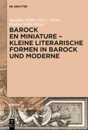 Barock en miniature  Kleine literarische Formen in Barock und Moderne | Bundesamt für magische Wesen