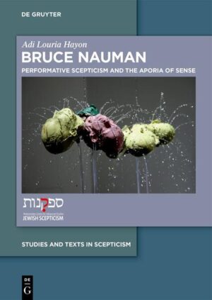 To date, scholars explored Bruce Nauman’s oeuvre through various perspectives, concepts and premises, including linguistics, performance, power and knowledge, sound, the political and more. Amidst this vast and rich field, Nauman’s pieces have been regarded by critics in terms of systematic skepticism, tragic skepticism, skepticism of the medium, and linguistic doubt. This book methodically analyzes the notion of performative skepticism and its relevance to various dimensions of Bruce Nauman’s post-minimalist artistic practice. It is argued that Nauman performs the perpetual failure of perception, hence, demonstrating its doubtful validity to produce certain knowledge without allowing a resolution. This kind of skepticism, here called performative skepticism, exposes the impossibility of epistemological equipment to produce knowledge, and the impossibility of attaining certainty in bridging the gap between knowledge and the real.