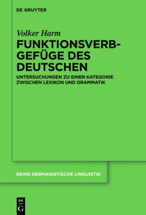 Funktionsverbgefüge des Deutschen | Bundesamt für magische Wesen