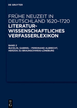 Frühe Neuzeit in Deutschland. 1620-1720: Bucelin