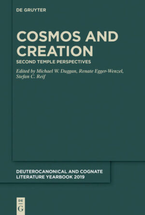 This volume contains essays by some of the leading scholars in the study of the Jewish religious ideas in the Second Temple period, that led up to the development of early forms of Rabbinic Judaism and Christianity. Close attention is paid to the cosmological ideas to be found in the Ancient Near East and in the Hebrew Bible and to the manner in which the translators of the Hebrew Bible into Greek reflected the creativity with which Judaism engaged Hellenistic ideas about the cosmos and the creation. The concepts of heaven and divine power, human mortality, the forces of nature, combat myths, and the philosophy of wisdom, as they occur in 2 Maccabees, Ben Sira, Wisdom of Solomon and Tobit, are carefully analysed and compared with Greek and Roman world-views. There are also critical examinations of Dead Sea scroll texts, early Jewish prayers and Hebrew liturgical poetry and how they these adopt, adapt and alter earlier ideas. The editors have included appreciations of two major figures who played important roles in the study of the Second Temple period and in the history and development of the ISDCL, namely, Otto Kaiser and Alexander Di Lella, who died recently and are greatly missed by those in the field.