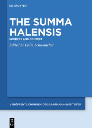 For generations, early Franciscan thought has been widely regarded as unoriginal: a mere attempt to systematize the longstanding intellectual tradition of Augustine in the face of the rising popularity of Aristotle. This volume brings together leading scholars in the field to undertake a major study of the sources and context of the so-called Summa Halensis (1236-45), which was collaboratively authored by the founding members of the Franciscan school at Paris, above all, Alexander of Hales, and John of La Rochelle, in an effort to lay down the Franciscan intellectual tradition or the first time. The contributions will highlight that this tradition, far from unoriginal, laid the groundwork for later Franciscan thought, which is often regarded as formative for modern thought. Furthermore, the volume shows the role this Summa played in the development of the burgeoning field of systematic theology, which has its origins in the young university of Paris. This is a crucial and groundbreaking study for those with interests in the history of western thought and theology specifically.